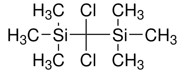 Dichlorobis(trimethylsilyl)methane 97%