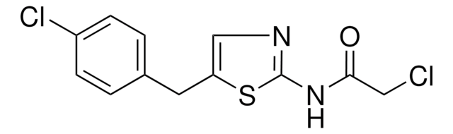 2-CHLORO-N-(5-(4-CHLOROBENZYL)-1,3-THIAZOL-2-YL)ACETAMIDE AldrichCPR