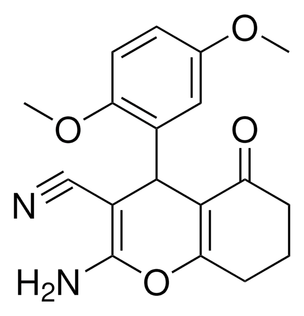 2-AMINO-4-(2,5-DIMETHOXY-PH)-5-OXO-5,6,7,8-TETRAHYDRO-4H-CHROMENE-3-CARBONITRILE AldrichCPR