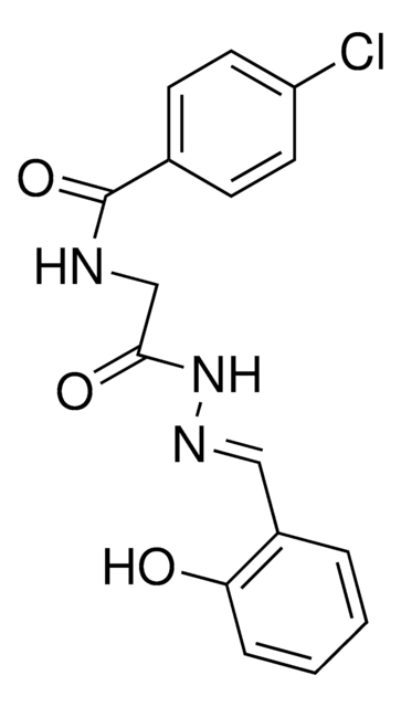 4-CHLOROHIPPURIC (2-HYDROXYBENZYLIDENE)HYDRAZIDE AldrichCPR