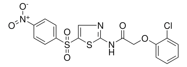 2-(2-CHLOROPHENOXY)-N-(5-((4-NITROPHENYL)SULFONYL)-1,3-THIAZOL-2-YL)ACETAMIDE AldrichCPR