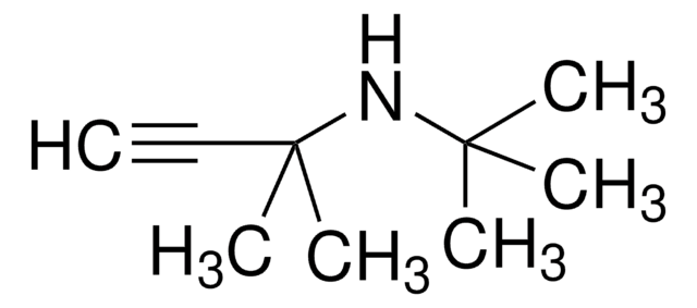 N-tert-Butyl-1,1-dimethylpropargylamine 97%