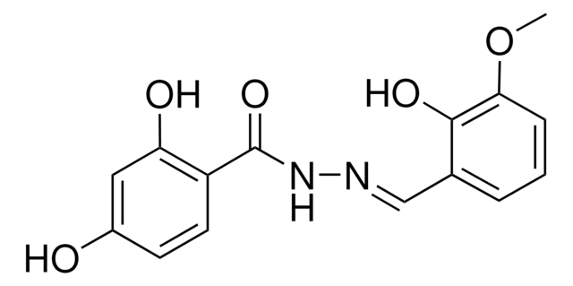 2,4-DIHYDROXY-N'-(2-HYDROXY-3-METHOXYBENZYLIDENE)BENZOHYDRAZIDE AldrichCPR