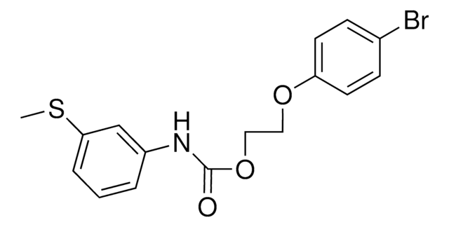 2-(4-BROMOPHENOXY)ETHYL N-(3-(METHYLTHIO)PHENYL)CARBAMATE AldrichCPR