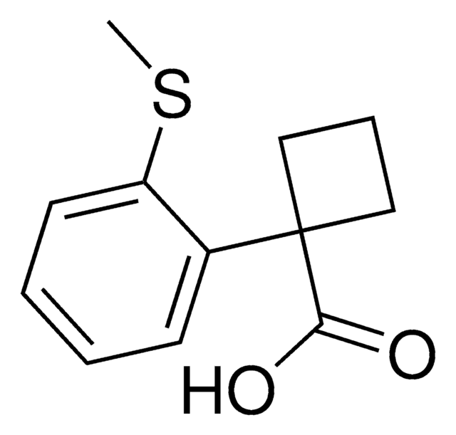 1-[2-(Methylsulfanyl)phenyl]cyclobutanecarboxylic acid AldrichCPR