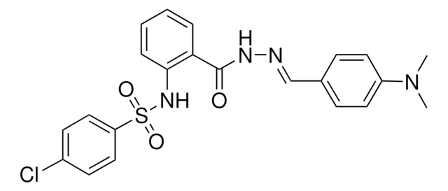 4-CHLORO-N-[2-({(2E)-2-[4-(DIMETHYLAMINO)BENZYLIDENE]HYDRAZINO}CARBONYL)PHENYL]BENZENESULFONAMIDE AldrichCPR