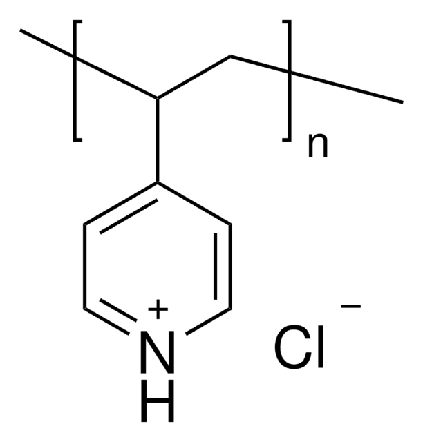 Pyridine hydrochloride polymer-bound extent of labeling: ~6.5&#160;mmol/g Cl loading