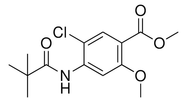 METHYL 5-CHLORO-4-((2,2-DIMETHYLPROPANOYL)AMINO)-2-METHOXYBENZOATE AldrichCPR