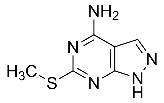 4-Amino-2-(methylmercapto)-7H-pyrazole[2,3-d]pyrimidine AldrichCPR