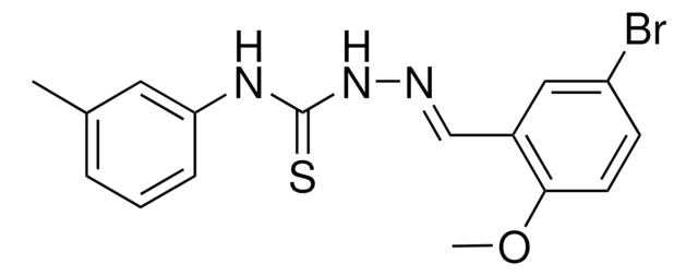 5-BROMO-2-METHOXYBENZALDEHYDE N-(3-METHYLPHENYL)THIOSEMICARBAZONE AldrichCPR