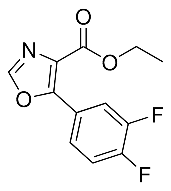 Ethyl 5-(3,4-difluorophenyl)-1,3-oxazole-4-carboxylate AldrichCPR