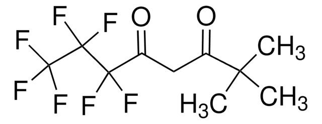 6,6,7,7,8,8,8-Heptafluoro-2,2-dimethyl-3,5-octanedione purum, &#8805;97.0% (GC)