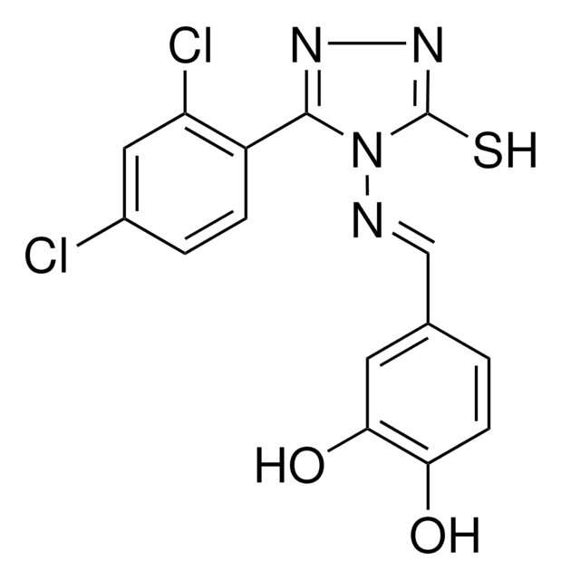 4-(((3-(2,4-DI-CL-PH)-5-SULFANYL-4H-1,2,4-TRIAZOL-4-YL)IMINO)ME)-1,2-BENZENEDIOL AldrichCPR