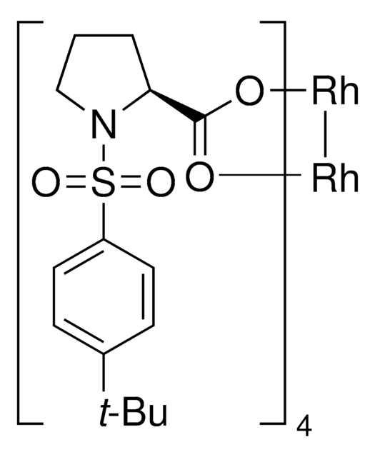 Tetrakis[1-[(4-tert-butylphenyl)sulfonyl]-(2S)-pyrrolidinecarboxylate]dirhodium(II)