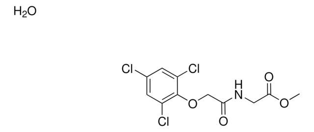 METHYL (((2,4,6-TRICHLOROPHENOXY)ACETYL)AMINO)ACETATE HYDRATE AldrichCPR