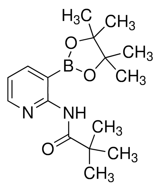 2,2-Dimethyl-N-[3-(4,4,5,5-tetramethyl-[1,3,2]dioxaborolan-2-yl)-pyridin-2-yl]-propionamide AldrichCPR