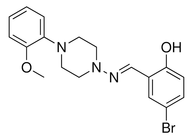 4-BROMO-2-(((4-(2-METHOXYPHENYL)-1-PIPERAZINYL)IMINO)METHYL)PHENOL AldrichCPR