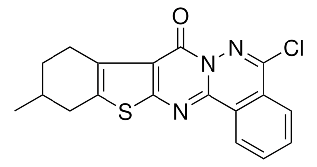 5-CHLORO-11-METHYL-9,10,11,12-TETRAHYDRO-8H-[1]BENZOTHIENO[2',3':4,5]PYRIMIDO[2,1-A]PHTHALAZIN-8-ONE AldrichCPR