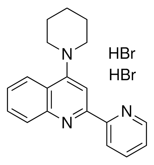 4-PIPERIDIN-1-YL-2-PYRIDIN-2-YL-QUINOLINE, DI-HYDROBROMIDE AldrichCPR