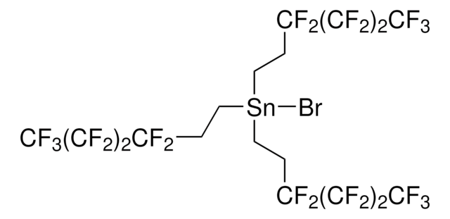 Tris(3,3,4,4,5,5,6,6,6-nonafluorohexyl)tin bromide ~90%