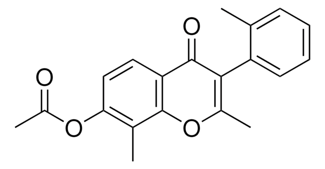 2,8-DIMETHYL-3-(2-METHYLPHENYL)-4-OXO-4H-CHROMEN-7-YL ACETATE AldrichCPR