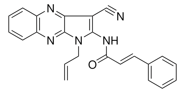 N-(1-ALLYL-3-CYANO-1H-PYRROLO(2,3-B)QUINOXALIN-2-YL)-3-PHENYLACRYLAMIDE AldrichCPR