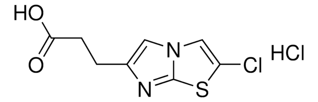 3-(2-Chloroimidazo[2,1-b][1,3]thiazol-6-yl)propanoic acid hydrochloride AldrichCPR