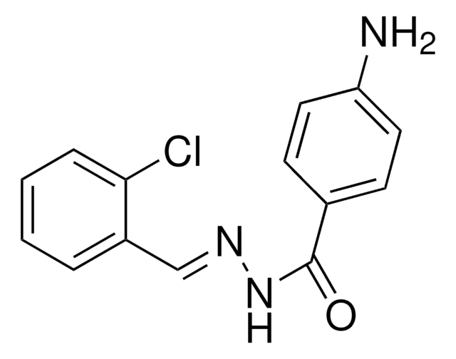 4-AMINOBENZOIC (2-CHLOROBENZYLIDENE)HYDRAZIDE AldrichCPR