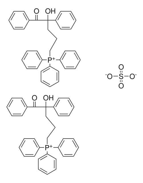 BIS[(4-HYDROXY-5-OXO-4,5-DIPHENYLPENTYL)(TRIPHENYL)PHOSPHONIUM] SULFATE AldrichCPR