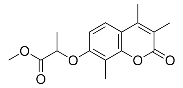 METHYL 2-((3,4,8-TRIMETHYL-2-OXO-2H-CHROMEN-7-YL)OXY)PROPANOATE AldrichCPR