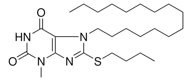 8-BUTYLSULFANYL-7-HEXADECYL-3-METHYL-3,7-DIHYDRO-PURINE-2,6-DIONE AldrichCPR