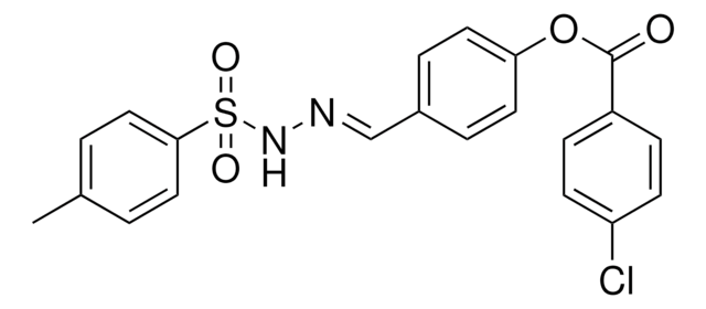 4-(2-((4-METHYLPHENYL)SULFONYL)CARBOHYDRAZONOYL)PHENYL 4-CHLOROBENZOATE AldrichCPR