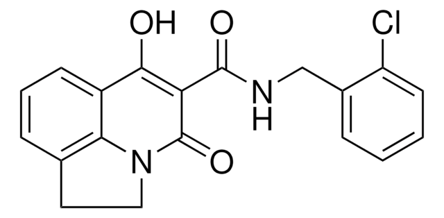 N-(2-CHLOROBENZYL)-6-HYDROXY-4-OXO-1,2-DIHYDRO-4H-PYRROLO[3,2,1-IJ]QUINOLINE-5-CARBOXAMIDE AldrichCPR