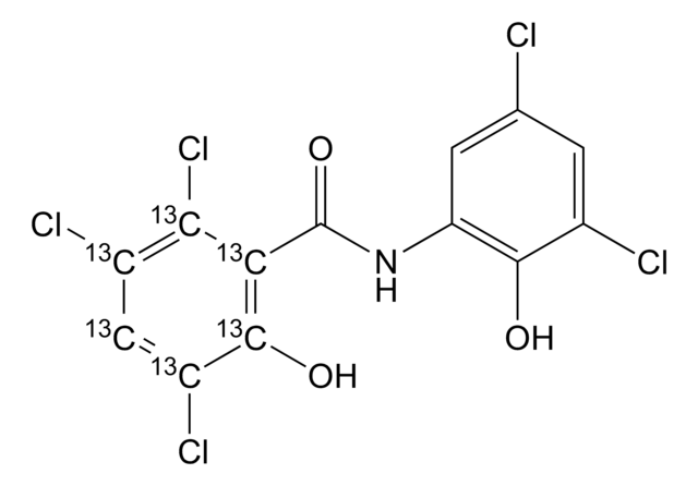 Oxyclozanide-(benzoyl ring-13C6) VETRANAL&#174;, analytical standard