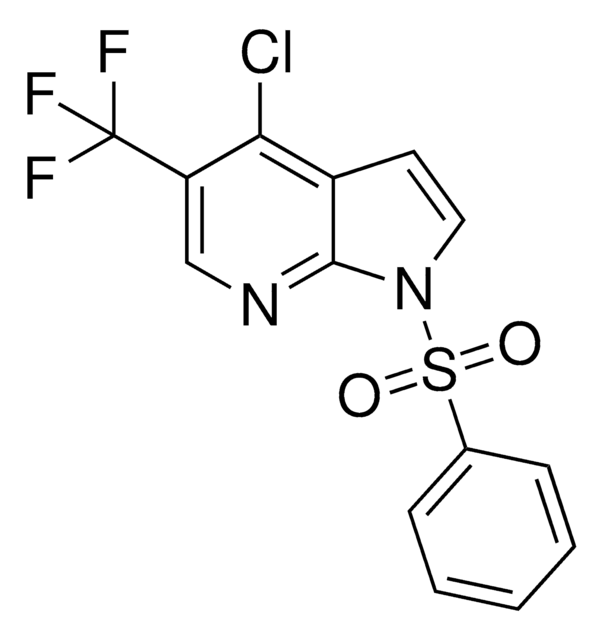 4-Chloro-1-(phenylsulfonyl)-5-(trifluoromethyl)-1H-pyrrolo[2,3-b]pyridine AldrichCPR