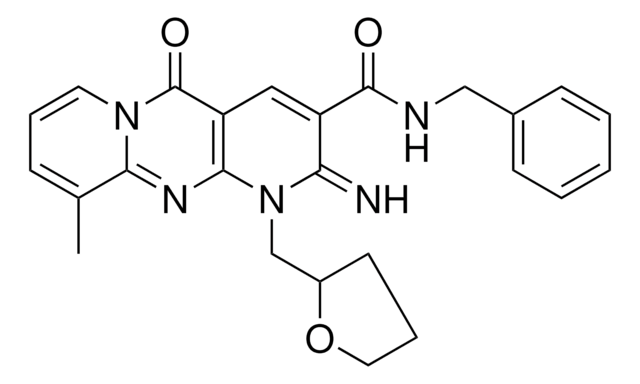 N-BENZYL-2-IMINO-10-METHYL-5-OXO-1-(TETRAHYDRO-2-FURANYLMETHYL)-1,5-DIHYDRO-2H-DIPYRIDO[1,2-A:2,3-D]PYRIMIDINE-3-CARBOXAMIDE AldrichCPR