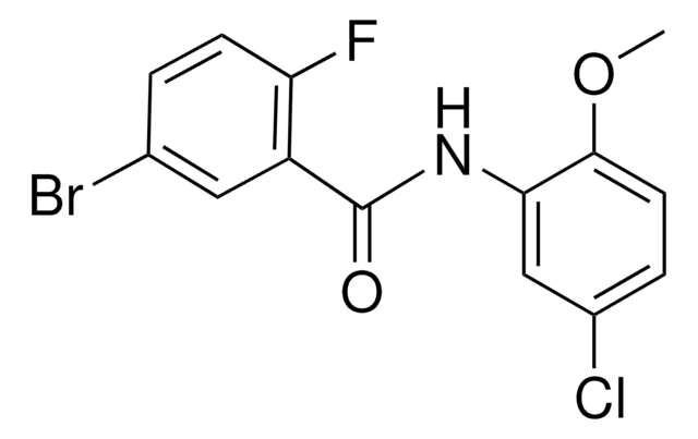 5-BROMO-N-(5-CHLORO-2-METHOXYPHENYL)-2-FLUOROBENZAMIDE AldrichCPR