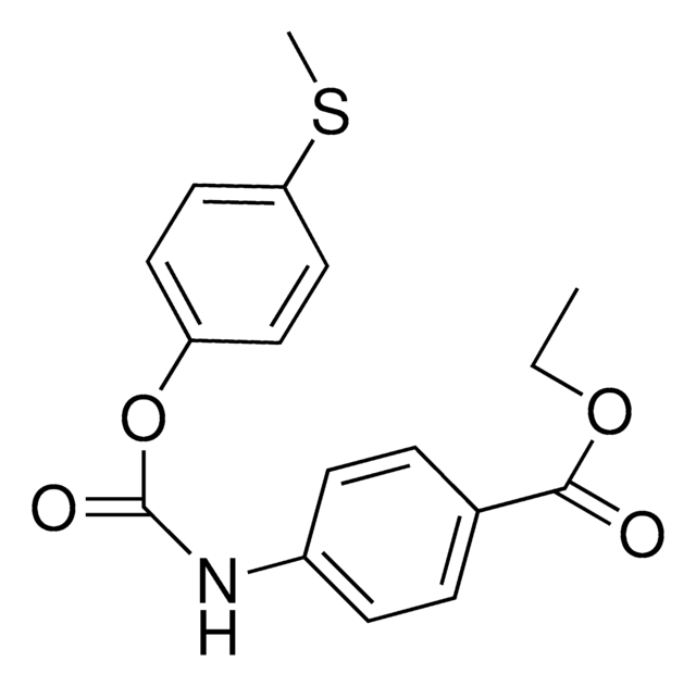 4-(METHYLTHIO)PHENYL N-(4-(ETHOXYCARBONYL)PHENYL)CARBAMATE AldrichCPR