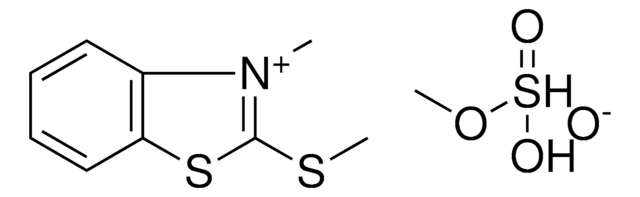 3-METHYL-2-(METHYLSULFANYL)-1,3-BENZOTHIAZOL-3-IUM HYDROXY(METHOXY)-LAMBDA(4)-SULFANOLATE OXIDE AldrichCPR