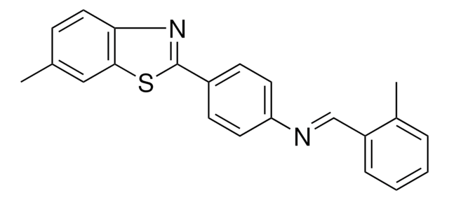 (4-(6-METHYL-BENZOTHIAZOL-2-YL)-PHENYL)-(2-METHYL-BENZYLIDENE)-AMINE AldrichCPR