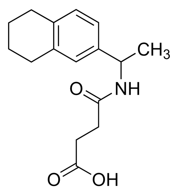 4-Oxo-4-{[1-(5,6,7,8-tetrahydro-2-naphthalenyl)ethyl]amino}butanoic acid AldrichCPR