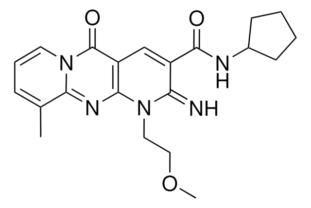 N-CYCLOPENTYL-2-IMINO-1-(2-METHOXYETHYL)-10-METHYL-5-OXO-1,5-DIHYDRO-2H-DIPYRIDO[1,2-A:2,3-D]PYRIMIDINE-3-CARBOXAMIDE AldrichCPR