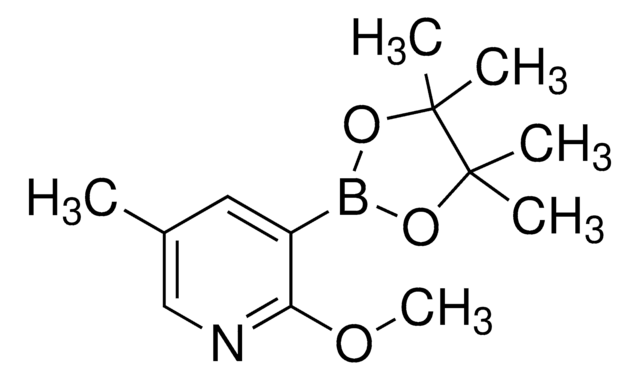 2-Methoxy-5-methyl-3-(4,4,5,5-tetramethyl-1,3,2-dioxaborolan-2-yl)pyridine AldrichCPR