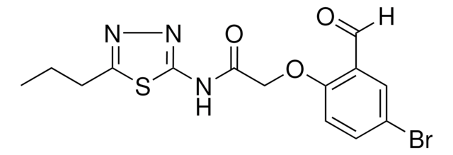 2-(4-BROMO-2-FORMYL-PHENOXY)-N-(5-PROPYL-(1,3,4)THIADIAZOL-2-YL)-ACETAMIDE AldrichCPR