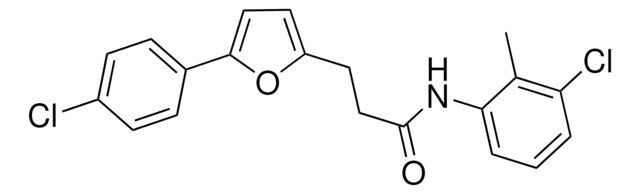 N-(3-CHLORO-2-METHYLPHENYL)-3-(5-(4-CHLOROPHENYL)-2-FURYL)PROPANAMIDE AldrichCPR