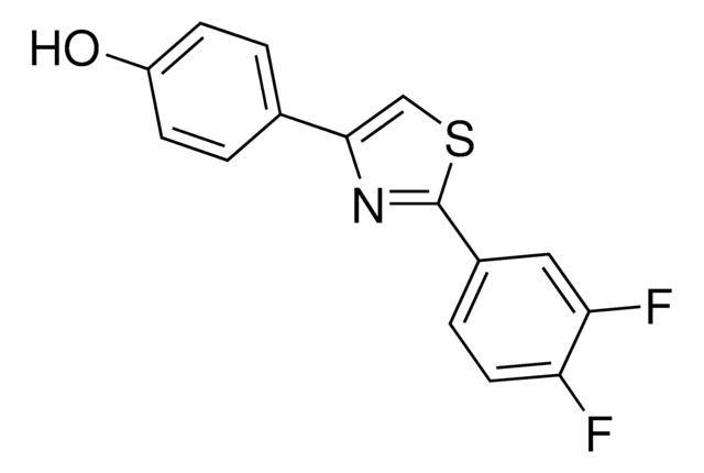 2-(3,4-Difluorophenyl)-4-(4-hydroxyphenyl)-thiazole AldrichCPR