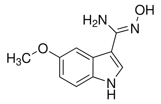 N&#8242;-Hydroxy-5-methoxy-1H-indole-3-carboximidamide AldrichCPR