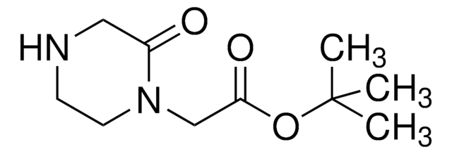 tert-Butyl 2-(2-oxopiperazin-1-yl)acetate AldrichCPR