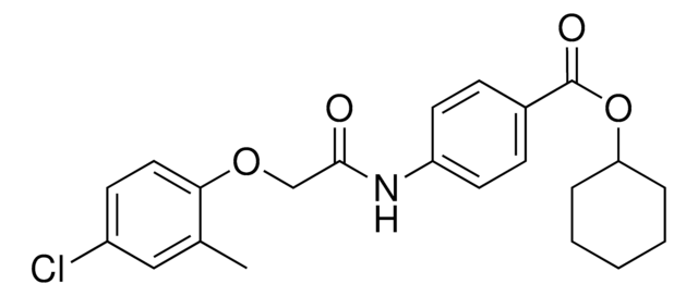 CYCLOHEXYL 4-(((4-CHLORO-2-METHYLPHENOXY)ACETYL)AMINO)BENZOATE AldrichCPR