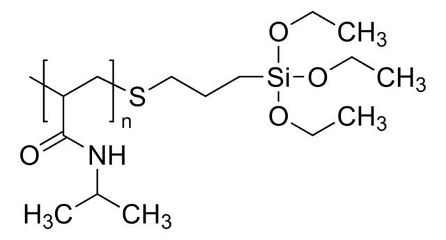 Poly(N-isopropylacrylamide) triethoxysilane terminated average Mn 5,000